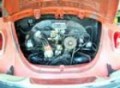 1972 Volkswagen Super Beetle startup
