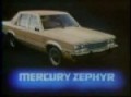 1978 mercury zephyr commercial