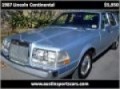 1987 Lincoln Continental available from Austin Sports Cars
