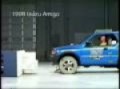 1998-1999 Isuzu Amigo IIHS Offset Impact Test (40 mph)