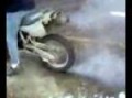 2000 kawasaki klr burnout