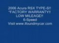 2006 Acura RSX TYPE-S 6-SPEED! Framingham Auto Mall