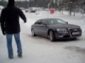Audi A8 4.2L Ice hill climb