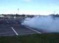 BMW 3 serie burnout - Artukainen 12.01.2007