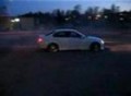 BMW E46 burn rubber