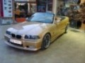 BMW roze cabrio e36 stefanos rethimno creta greece tuning
