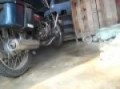 Burnout on the Kawasaki Caliber 115