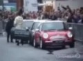 COOL MINI COOPER STUNT