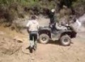 Caida en Angahuan de ATV