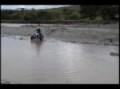 Caida en cuatrimoto en el rio de La pintada Yamaha YFZ 450