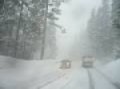 Caltrans plowing Highway 50