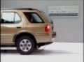 Crash Test 2001 Isuzu Rodeo ( 5 M.P.H) Rear into Flat Barrier IIHS