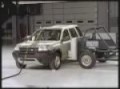 Crash test Land Rover Freelander (side impact)