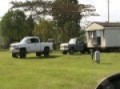 Dodge Truck. Chevy Truck Pulls House Trailer Video 1