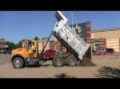 Dump Truck Dumping Its Load