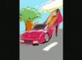Ferrari Testarossa High Heels Mercedes Benz SLR Carface