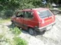 Fiat Panda 4x4 trascinata sulla sabbia del po