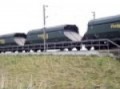 Freightliner 66509 hauls coal through Hensall (HD)