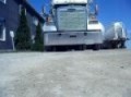 Freightliner Driving Over My Camara