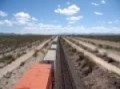 Freightliner Train near Tucson AZ