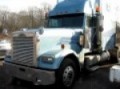 Freightliner tractor idling