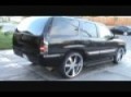 GMC YUKON SLT 26 in rims denali bumper