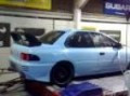 Gt30 subaru impreza 442bhp @the wheels