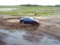 Isuzu Stylus doing reverse muddy donuts pt. 2