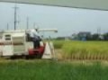 Japanese Rice Combine on tracks