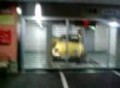 Japanese parking lot part2. with Fiat 500 in Tokyo.