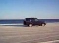 Land Rover Off Road Over Sand