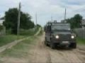 Landrover Defender offroad auf Russlands pisten