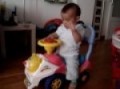 Lucas en la moto