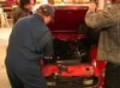 MG Midget electric conversion-step 1 removing the engine