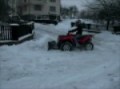 Odsniezanie 2010 Kawasaki 360 4x4