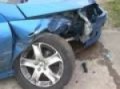 Peugeot 407 smashed up by weirdo driver