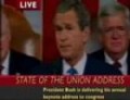 President Bush addresses his Bitches in Congress