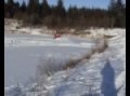 Quad bike on the Frozen dam !