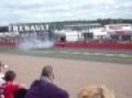 Renault F1 donuts @ World Series,Silverstone 18.9.10