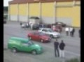 Saab 95 Vs Opel Calibra.flv