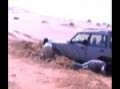 Six wheel Land Rover Discovery stuck in the Sahara sand, Merzouga - Trevor Alder