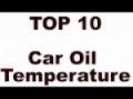 Top 10 Top 10 Car Oil Temperature--Best Buy for 2010