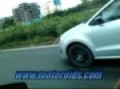 VW Polo 1.4-petrol caught on test in India