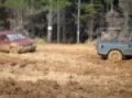 Woodhill 2009, The Land Rover pulling out a Nissan Terrano