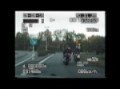 Yamaha R1 vs Police (SAAB 9-5 Aero)