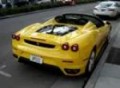 Yellow Ferrari F430 Spider