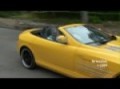 Yellow Mercedes SLR Mclaren Roadster