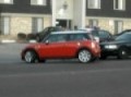 across the stret diaries: cop pulling over mini cooper