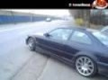 crazy bmw burnout