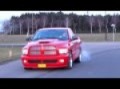 dodge ram srt-10 burnout